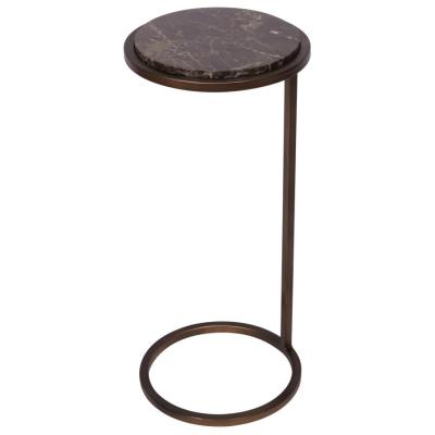 Novelli Sofa Table - Dark Brown Marble